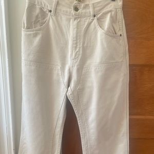 Rudy Jude Utility Jeans Size 3 Natural *hemmed* NWOT